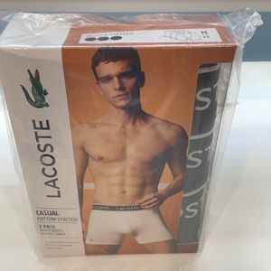 LACOSTE  3 BOXERS BRIEFS